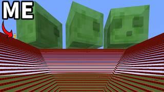 I Launched Giant Slimes with the Largest Particle Accelerator in Minecraft (Particle Accelerator 3)