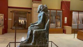 Khafre Enthroned (Khafre Statue)| Statue des Königs Chephren