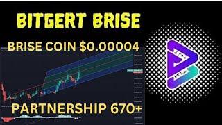 BRISE Best Coin 2024 | Bitgert Token Partnership | BRISE $0.00000042 | Binance Listing