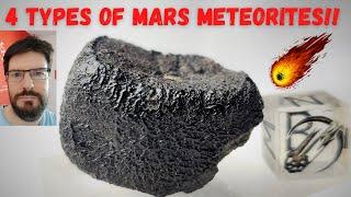 You can own Mars!! ️ 4 types of Martian meteorites available to collectors