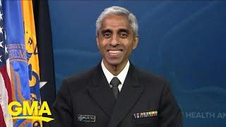 US surgeon general on managing parents’ mental health