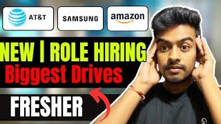 Announced AT&T,  Amazon, Samsung Hiring | OFF Campus Drive For 2025, 2024, 2023 Batch | Fresher