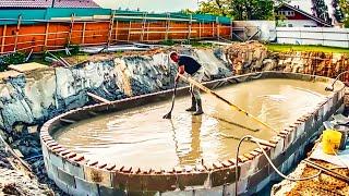 This Man Turns His Boring Backyard into a Luxury Swimming Pool!