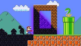 Level UP: When everything Mario touches turns to Obsidian