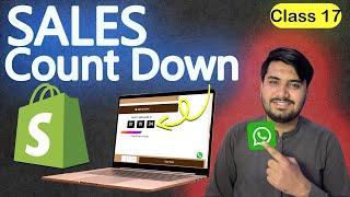 How To Add Free Shopify Countdown Timer || Free Sales Count Down Timer In Shopify