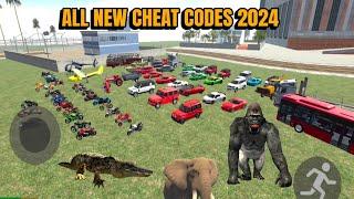 ALL NEW CHEAT CODES OF 2024 | INDIAN BIKE DRIVING 3D | ALL NEW UPDATE | GORILLA , CROCODILE , ZEBRA