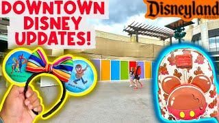 Updates At The Disneyland Resort | New Merch And Construction Updates At Downntown Disney