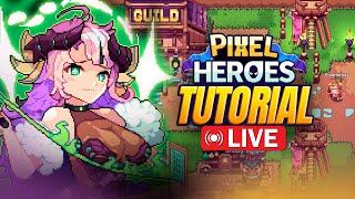 Pixel Heroes MMORPG - New play to earn game on Ronin Network