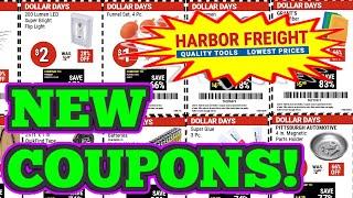 Dollar Days At Harbor Freight! Check Out These Coupons!