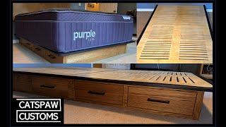 Making a Platform Bed with Drawers