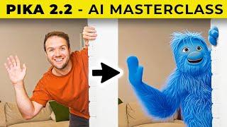 Create AMAZING Videos & Ai VFX | PIKA Ai 2.2 Tutorial | 5 Insane Techniques