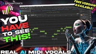 AI Vocal Synth  Synthesizer V Studio Pro - MIDI to Vocals