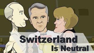 Switzerland is neutral - Dukascopy Forex Cartoons