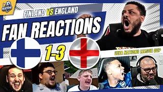 ENGLAND FANS REACTION TO FINLAND 1-3 ENGLAND | UEFA NATIONS LEAGUE