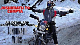 How do I get to Joshimath from Chopta? All Road details turn-by-turn #uttarakhand // episode:04