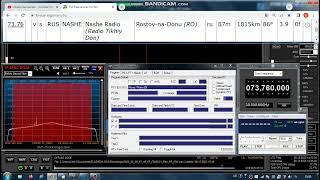 FM DX Es- 060822 0749UTC- 73.76 Nashe Radio (RUS) Rostov-na-Donu (RO) 3.9kW 1815km