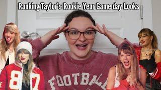 RANKING TAYLOR SWIFT'S CHIEFS GAMEDAY OUTFITS *ROOKIE YEAR*