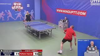 Климаков Виктор Рубцов Сергей  Турнир Восток 4  WIN CUP 28.04.2021. Прямой эфир Зал 2.