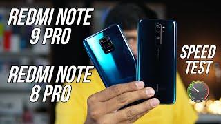 Redmi Note 9 Pro vs Redmi Note 8 Pro Speed Test Comparison - Surprising!