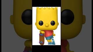 The Simpsons Bart Simpson with Skateboard Funko Pop! Vinyl Figure #1652