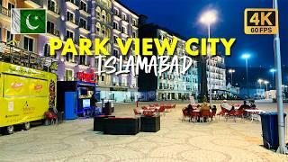  Park View City Islamabad: Walking Tour of Overseas Block, Dancing Fountains and Lifestyle in 4K