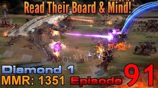 Season 3 Episode 91: Read Their Board & Mind! (1351 MMR) | Mechabellum