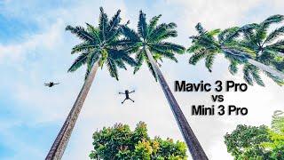 DJI Mavic 3 Pro vs Mini 3 Pro: Which Drone Should You Buy in 2023?