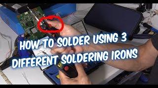 3 Must Have Soldering irons- Iso-tip pro vs Butane Power Probe vs Tekworthy Solder iron kit