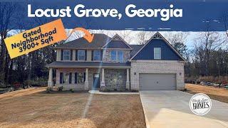 5 BR 3 Bath | Capshaw Homes Locust Grove| Locust Grove Gated Community