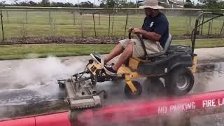 custom built ride on surface cleaner