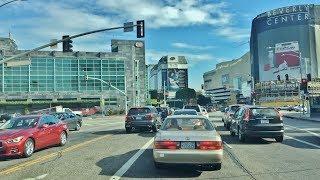 Driving Downtown - TMZ Zone 4K - Los Angeles USA