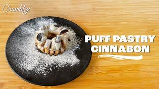 Easy Puff Pastry Cinnabon Recipe | Irresistible Dessert Treat 