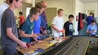 Libby Center slot car track inspires ingenuity, fun