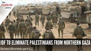 IDF to Eliminate Palestinians from Northern Gaza - Richard Silverstein part 1/2