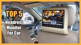 Top 5 Best Headrest Monitor for Car 2024 - Best Car Headrest Monitor in 2024