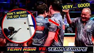 FIRST EFREN REYES CUP 2024 | TEAM ASIA VS. TEAM EUROPE - HIGHLIGHTS | SECOND TEAM MATCH