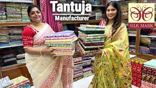 Hand Woven Matka & Tantuja Muslin Saree Manufacturer | Muslin Saree Wholesale Price