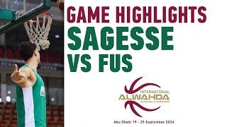 Highlights Sagesse vs FUS - Al Wahda Championship 2024 -  25 Sep 2024