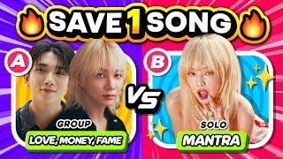 SAVE ONE DROP ONE KPOP SONG  (GROUP VS SOLO EDITION)  ANSWER - KPOP QUIZ 