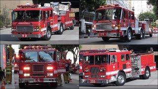 [Structure Fire Alert] Multiple LAFD Fire Trucks responding