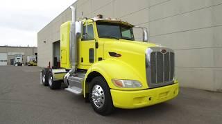 2012 Peterbilt 384 36' flat roof commercial truck sleeper for sale STOCK # 425950