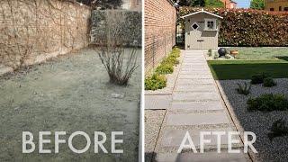 Amazing garden transformation TIME LAPSE!