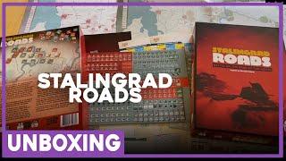 Unboxing | Stalingrad Roads | NUTS! Publishing | The Players' Aid