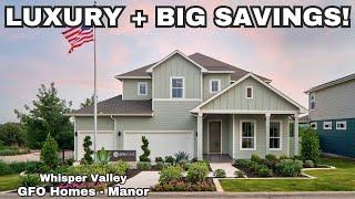New Homes in Whisper Valley by GFO – MASSIVE SAVINGS!