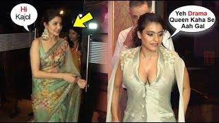 Kajol Shows ATTITUDE and IGNORES Anushka Sharma At Navbharat Times Utsav Awards 2019