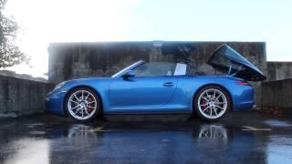 Porsche 911 (991) Targa roof operation