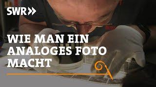 How to take an analog photo | SWR Handwerkskunst