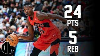 Chris Boucher Highlights | Raptors vs. Kings | 2nd Nov 2024
