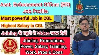 AEO (Assistant Enforcement Officer) in ED Job Profile | Power | Highest Salary | Promotion #ssc #let