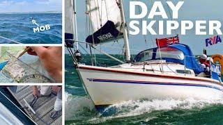 A DAY IN THE LIFE of an RYA day skipper student